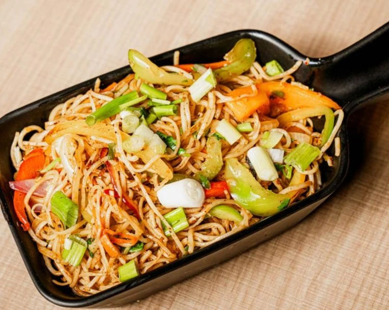 Delicious Garden Delight Noodles in Edmonton, AB